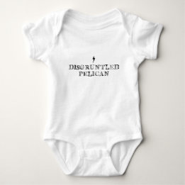 Disgruntled Pelican Baby Bodysuit
