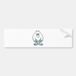 Disgruntled Yeti Bumper Sticker