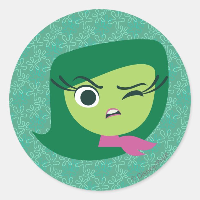 Disgust Classic Round Sticker (Front)