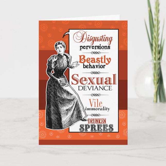 Disgusting Perversions Card (Front)