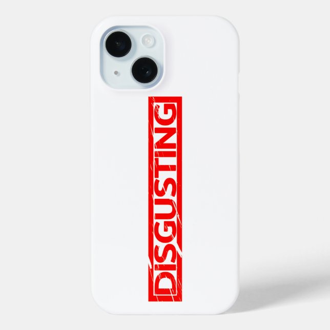 Disgusting Stamp Case-Mate iPhone Case (Back)