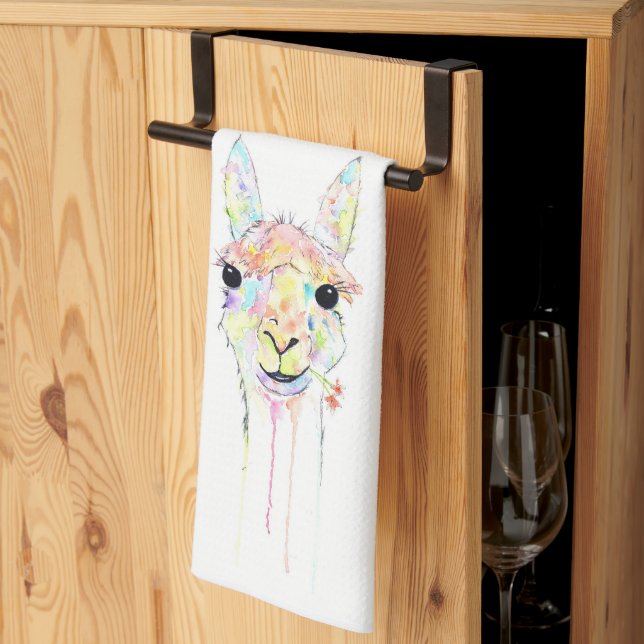 Dish towel Llama (Thirds Fold)