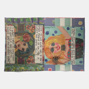 Dish towel- my dentist told me I needed a crown an Kitchen Towel