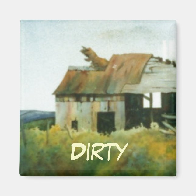 Dish Washer Status Magnet (Front)