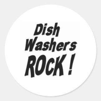 Dish Washers Rock! Sticker