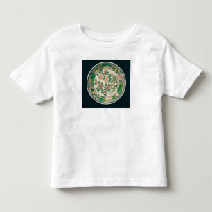 Dish with famille verte decoration toddler t-shirt