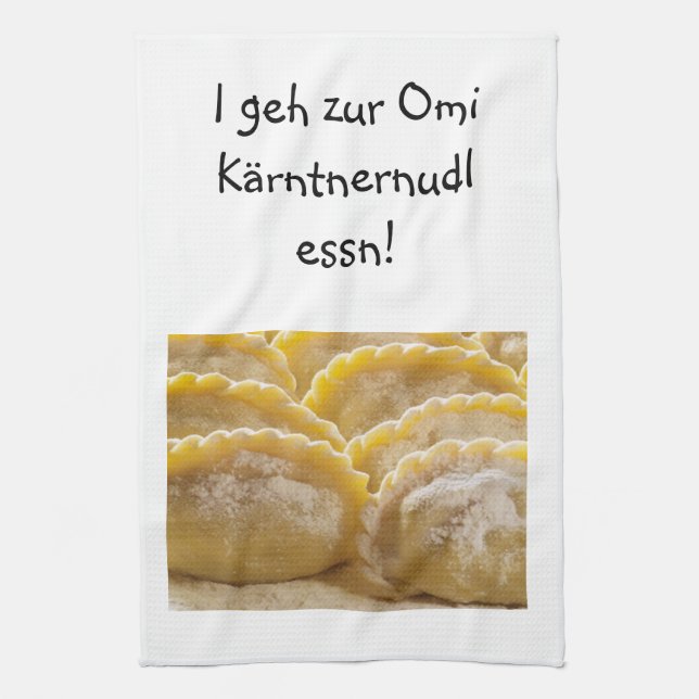 dishcloth Kärntner Nudel Kitchen Towel (Vertical)