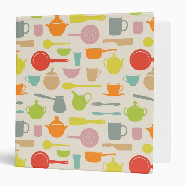 Dishes Pattern Binder (Front/Inside)