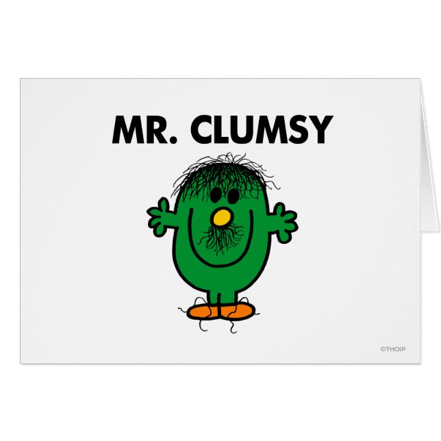 Dishevelled Mr. Clumsy (Front Horizontal)