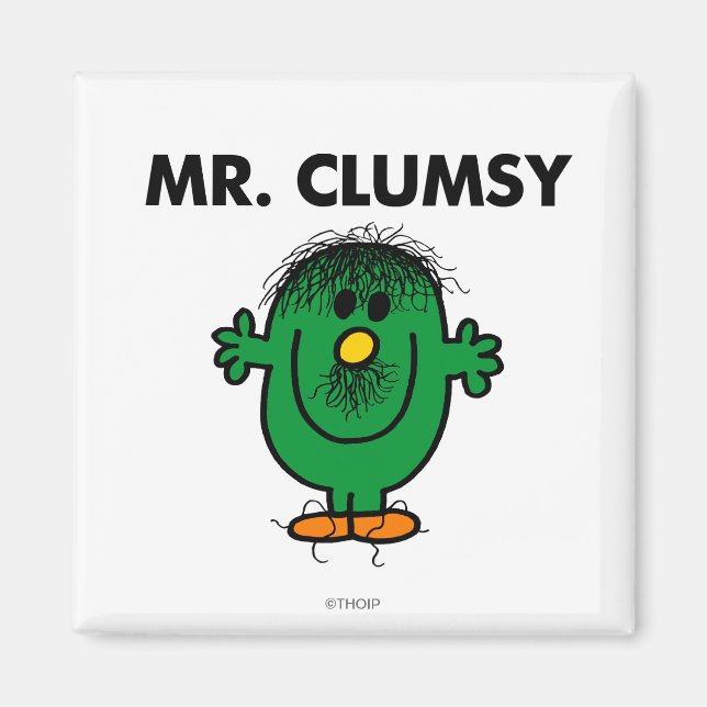 Dishevelled Mr. Clumsy Magnet (Front)