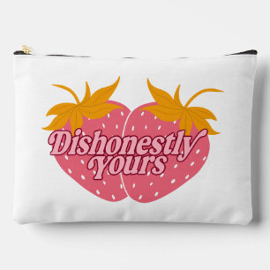Dishonestly Yours Strawberries by Haley Accessory Pouch