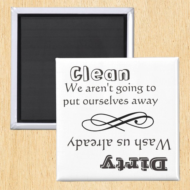 Dishwasher Clean Dirty Magnet (Creator Uploaded)