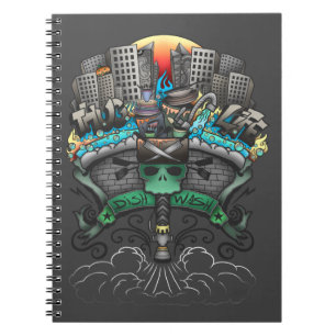 Dishwasher Graffiti Drawing Notebook