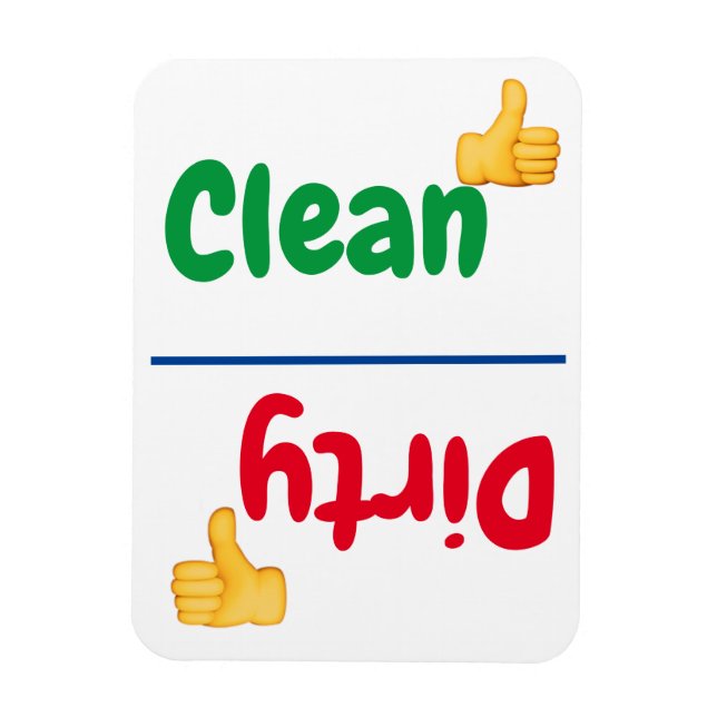 Dishwasher Magnet (Vertical)