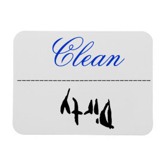 Dishwasher Magnet Clean Dirty