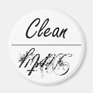 Dishwasher Magnet--Script Style Magnet