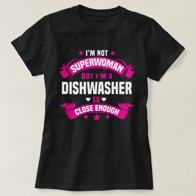 Dishwasher T-Shirt (Design Front)