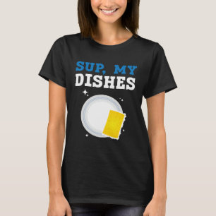 Dishwashing Job Profession Restaurant Employee Dis T-Shirt