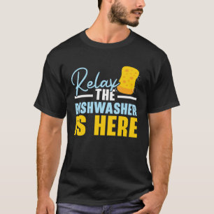 Dishwashing Job Profession Restaurant Employee Dis T-Shirt
