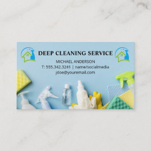 Disinfection Equipment   Cleaning Tools Business Card