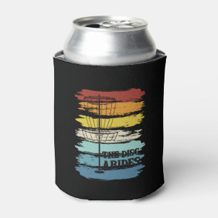 Disk Golf Retro Can Cooler