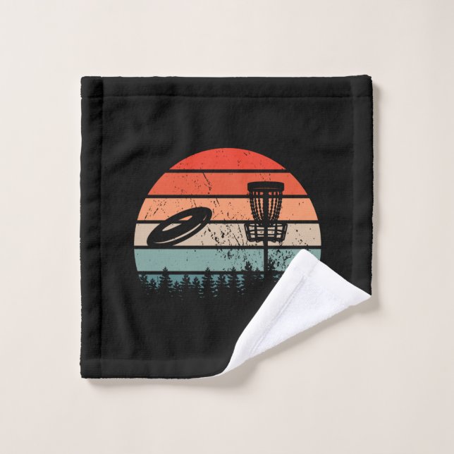 Disk Golf Retro Golf (Gant de toilette)