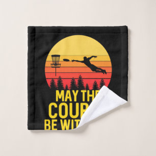 Disk Golf With You Wash Cloth