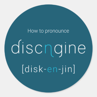 Disk-In-Jin Stickers