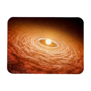 Disk Of Material Surrounding Star Fu Orionis. Magnet