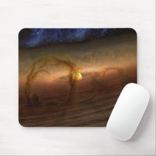 Disks Of Planet-Forming Material Circling Stars. Mouse Pad