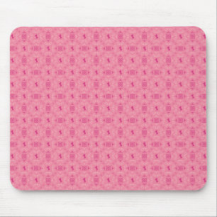Dismal Pink Mouse Pad Cowgirl Horses Western 