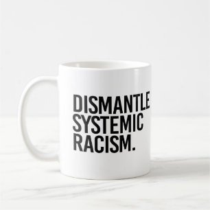 Dismantle Systemic Racism Coffee Mug