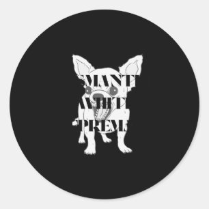 Dismantle White Supremacy Sticker
