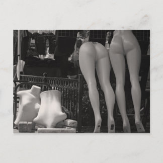 Dismantled Mannequins Postcard