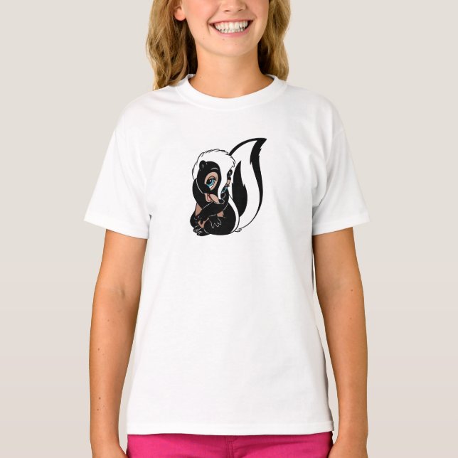 Disney Bambi Flower sitting T-Shirt (Front)