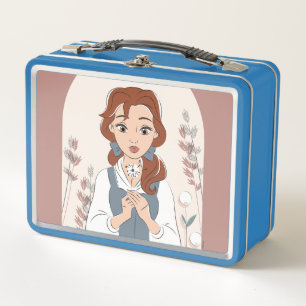 Disney   Belle in the Garden Metal Lunch Box