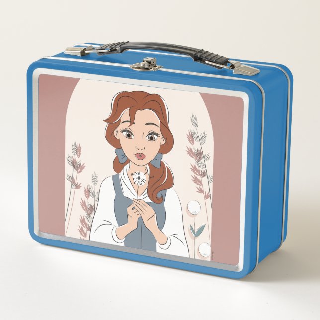 Disney | Belle in the Garden Metal Lunch Box (Front)