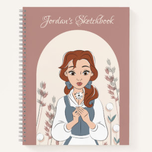 Disney   Belle in the Garden Sketch Notebook