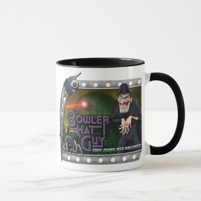 Disney Bowler Hat Guy In Scary Frame Mug (Right)