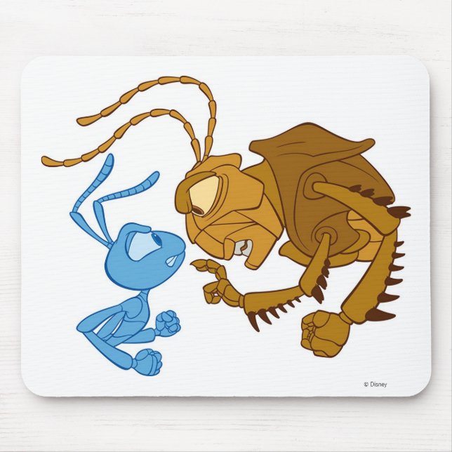 Disney Bug's Life Flik and Hopper Mouse Pad (Front)