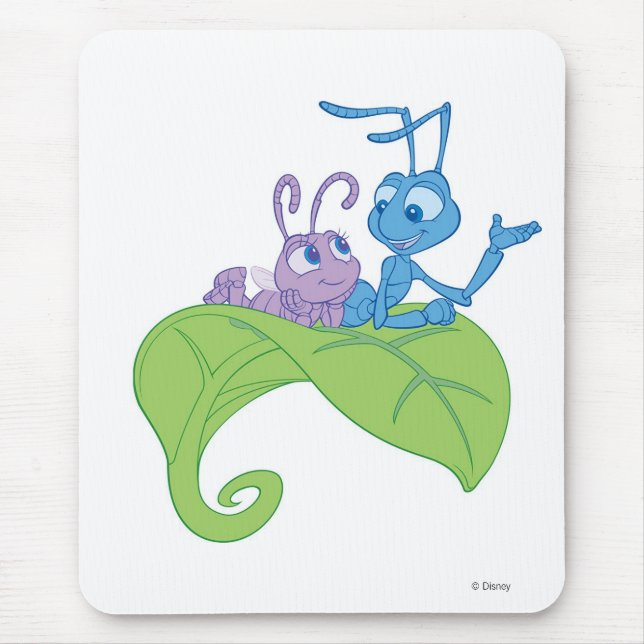 Disney Bug's Life Princess Dot and Flik Mouse Pad (Front)