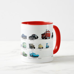 Disney Cars Lineup Mug