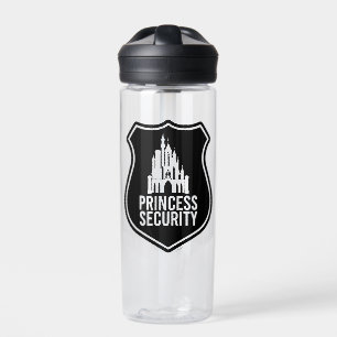 Disney Castle Badge   Princess Security Water Bottle