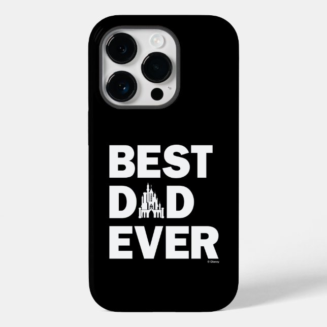 Disney Castle | Best Dad Ever Case-Mate iPhone Case (Back)