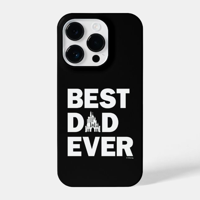 Disney Castle | Best Dad Ever iPhone Case (Back)