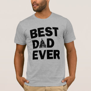 Disney Castle Best Dad Ever T-Shirt