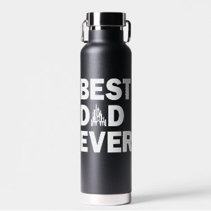 Disney Castle   Best Dad Ever Water Bottle