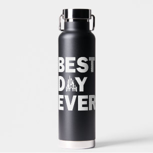 Disney Castle   Best Day Ever Water Bottle