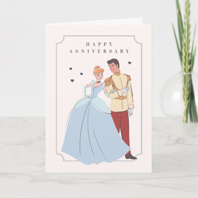 Disney Cinderella Anniversary Card (Front)