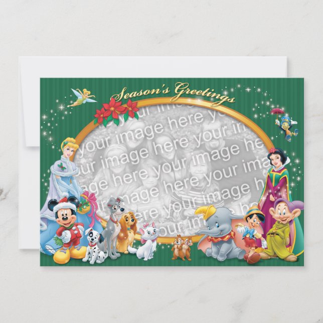 Disney Classics : carte Bonnes Fêtes (Devant)